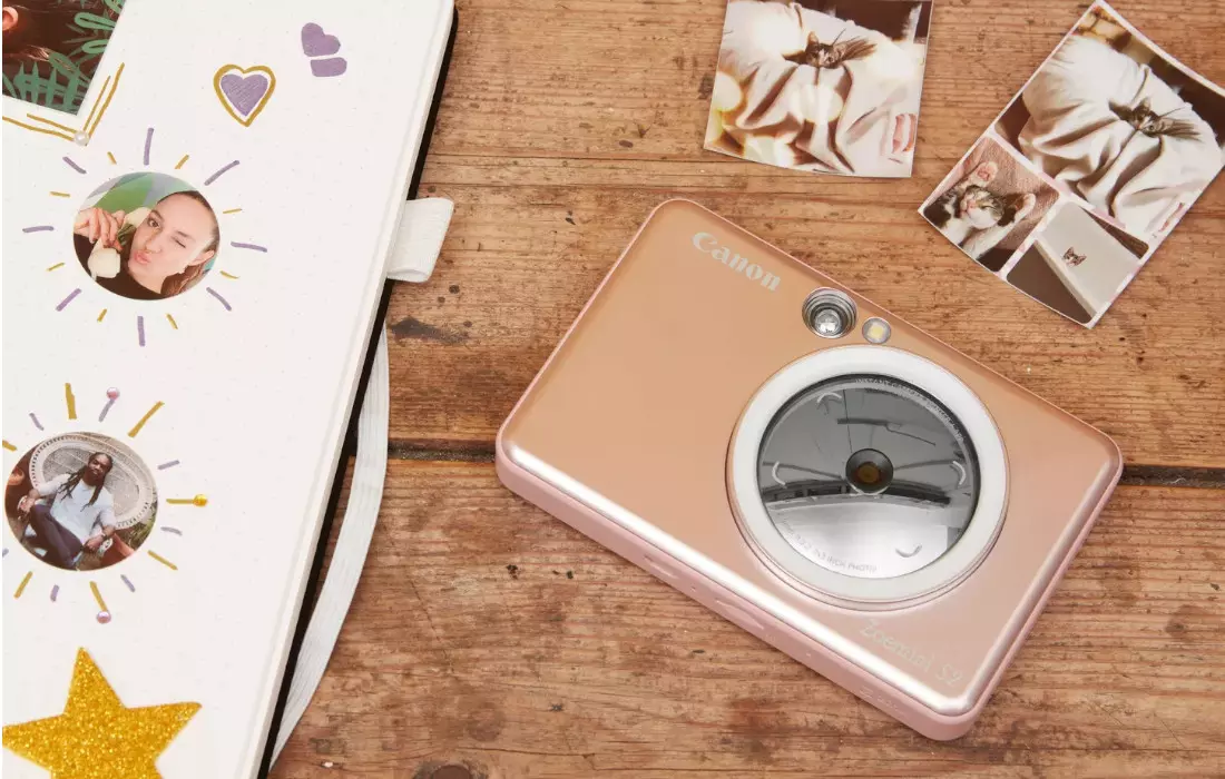 Aparat natychmiastowy z funkcją drukowania Canon Zoemini S2 Różowe złoto